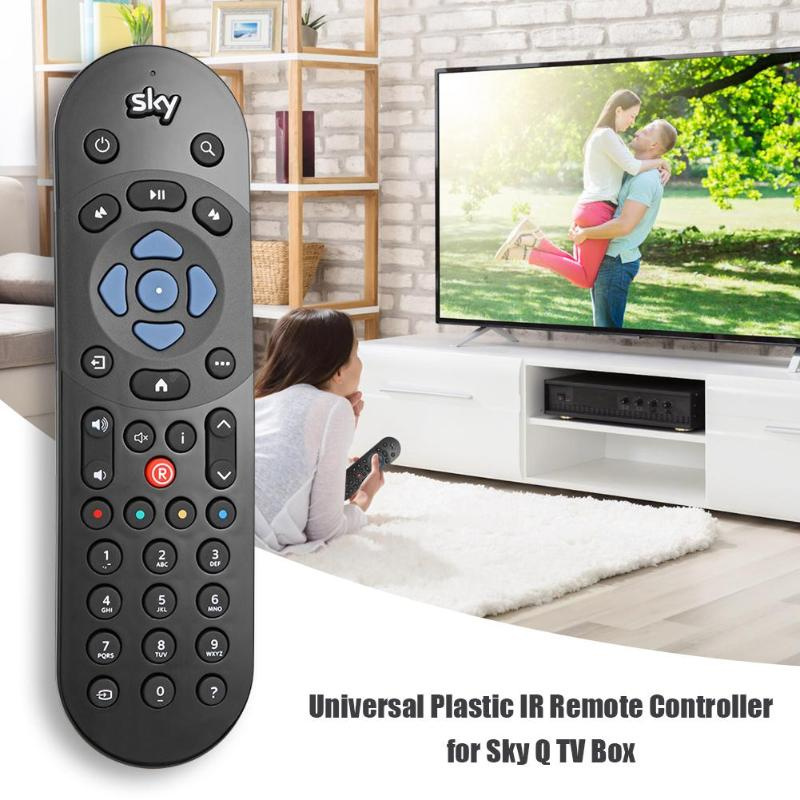 Universal Plastic IR Remote Controller for Sky Q TV Box Coontroller Black sky TV box /TV high quility IR Remote Control for home