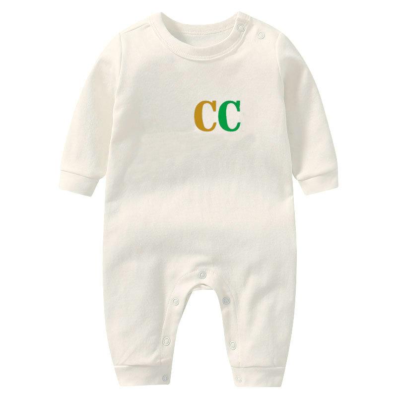 baby Rompers Boys girls designer letter print Pure cotton short-sleeved and Long sleeve jumpsuit newborn romper G365, Blue long sleeve
baby Rompers Boys girls designer letter print Pure cotton short-sleeved and Long sleeve jumpsuit newborn romper G365, Blue long sleeve