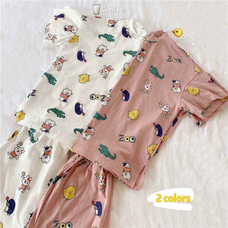 Women's Sleepwear Small Fresh Cotton Pajamas Female Summer Korean Version Sweet Princess Style Pajamas Fairy Home Service Thin Section Sleep Tops