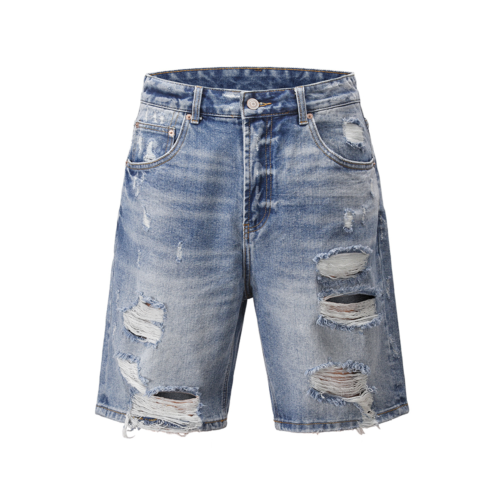 Ripped Hole Washed Vintage Men's Summer Jeans Shorts Straight Fashion Baggy Casual Denim Five Point Pants
Ripped Hole Washed Vintage Men's Summer Jeans Shorts Straight Fashion Baggy Casual Denim Five Point Pants