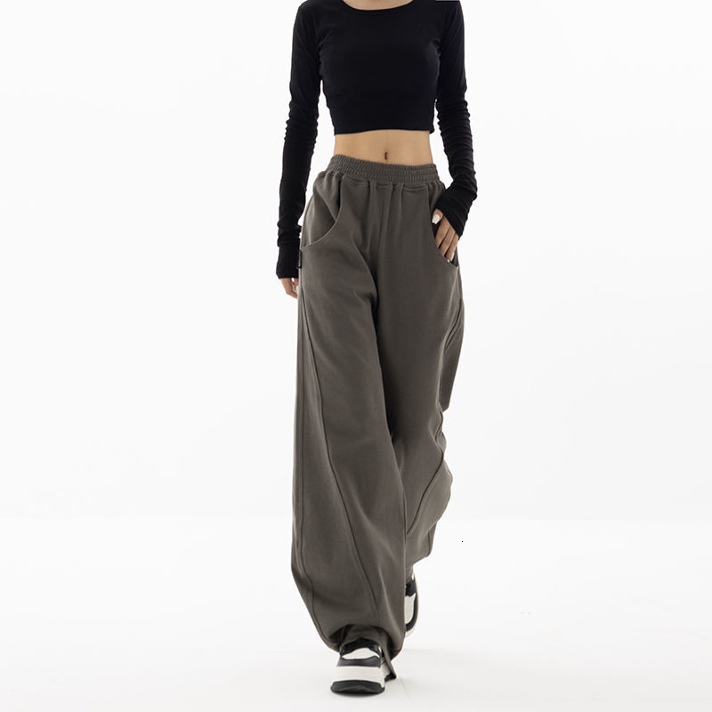 Women's Capris Loose Wide Leg Pants Women Baggy Y2k Korean Fashion Sweatpants Female High Waist Streetwear Trousers Vintage Casual Joggers 230321