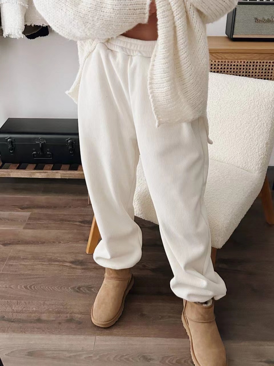 Women's Pants Capris white pants for women autumn winter 2829 230321
