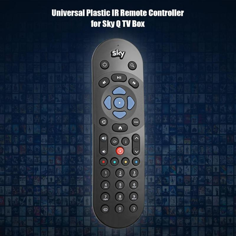 Universal Plastic IR Remote Controller for Sky Q TV Box Coontroller Black sky TV box /TV high quility IR Remote Control for home