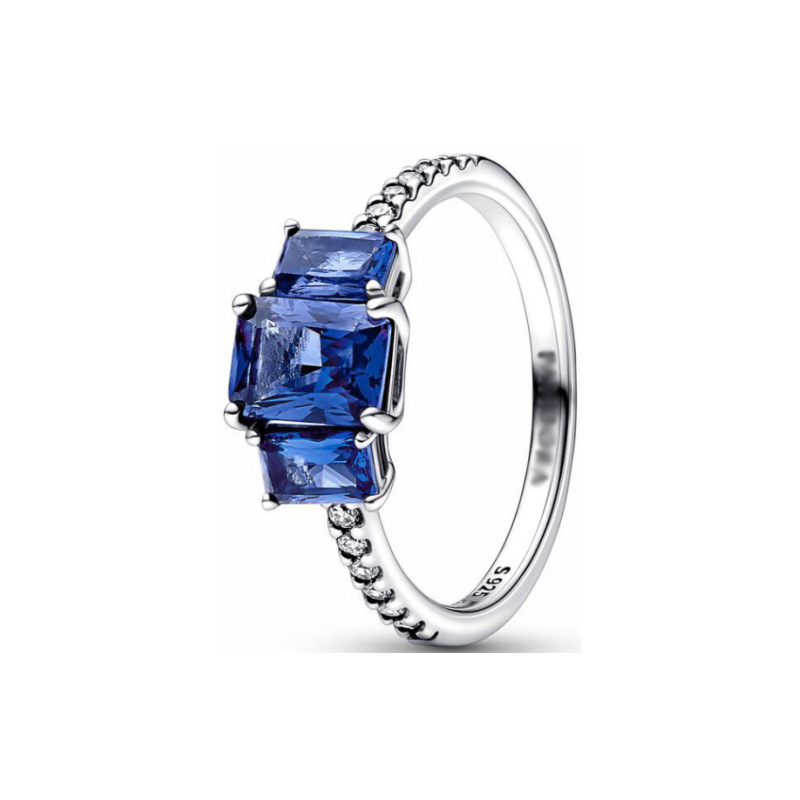 2023 New Popular 925 Sterling Silver Ring Christmas SnowFlower Ring Pentagonal Dia Style Fashion Temperament Free Shipping
