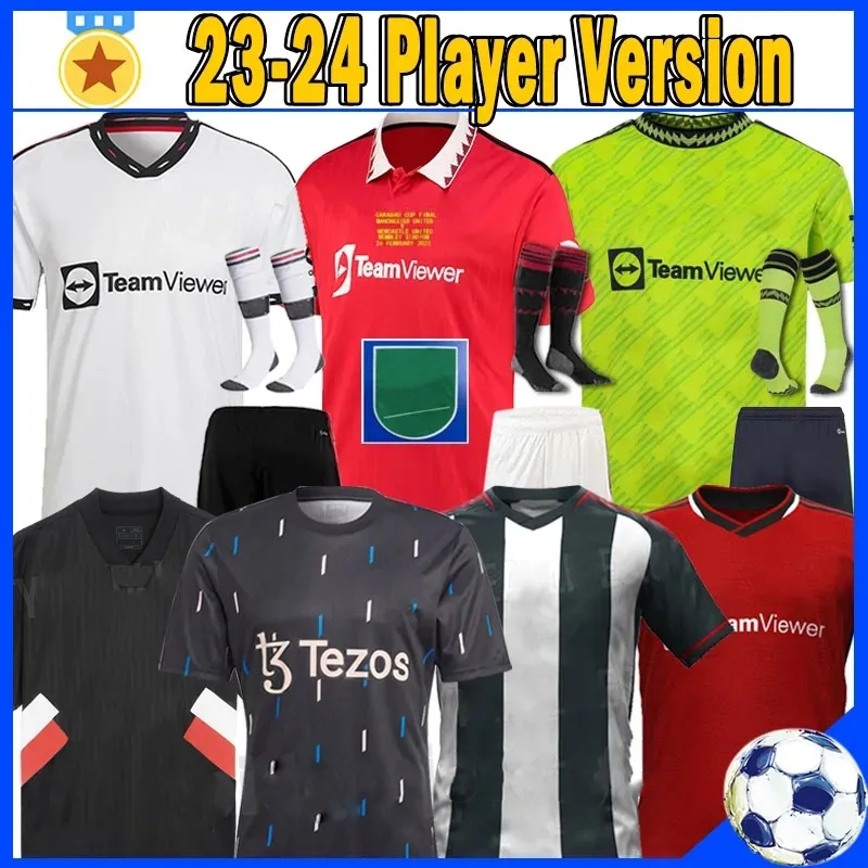 22/23 SANCHO soccer jerseys Fans Player version MAN BRUNO CASEMIRO FERNANDES LINGARD POGBA RASHFORD 2023 2024 MAGUIRE JAMES football shirt pre-match training, 22-23 away
22/23 SANCHO soccer jerseys Fans Player version MAN BRUNO CASEMIRO FERNANDES LINGARD POGBA RASHFORD 2023 2024 MAGUIRE JAMES football shirt pre-match training, 22-23 away