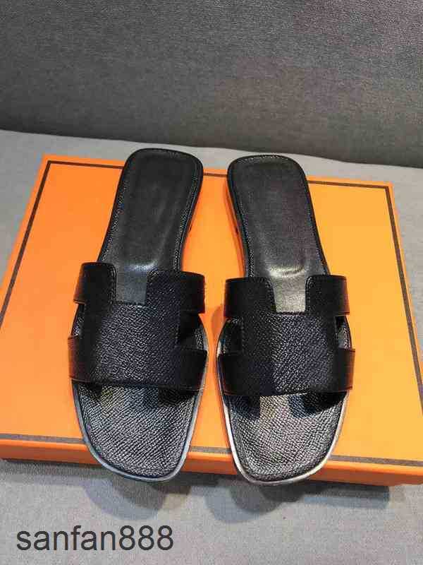 Original Designer Hemres Slippers H Latest Women Slipper Leather Flip Flops Ladies Flat Slides Summer Beach Sandals Fashion Scuffs Sand With logo 7MQ8, 35
Original Designer Hemres Slippers H Latest Women Slipper Leather Flip Flops Ladies Flat Slides Summer Beach Sandals Fashion Scuffs Sand With logo 7MQ8, 35