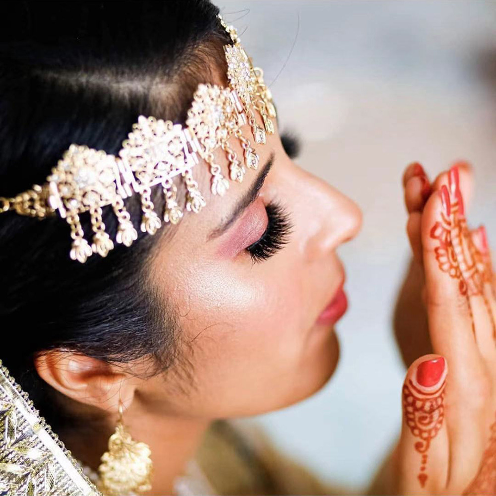 Wedding Hair Jewelry Algeria Forehead Chain Hair Chain Jewelry Headband Bride Crown Head Dress Bridal Tiara Party Wedding Hair Bijoux 230320