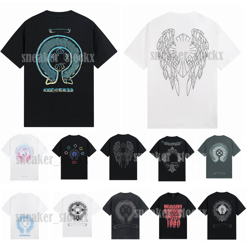 2023 Designers Classic Mens T-Shirts Summer Brand Top T-shirts Ch White Short Sweater Casual Embossed Letter Horseshoe Sanskrit Cross Pattern Tees Men Tshirts, 16
2023 Designers Classic Mens T-Shirts Summer Brand Top T-shirts Ch White Short Sweater Casual Embossed Letter Horseshoe Sanskrit Cross Pattern Tees Men Tshirts, 16