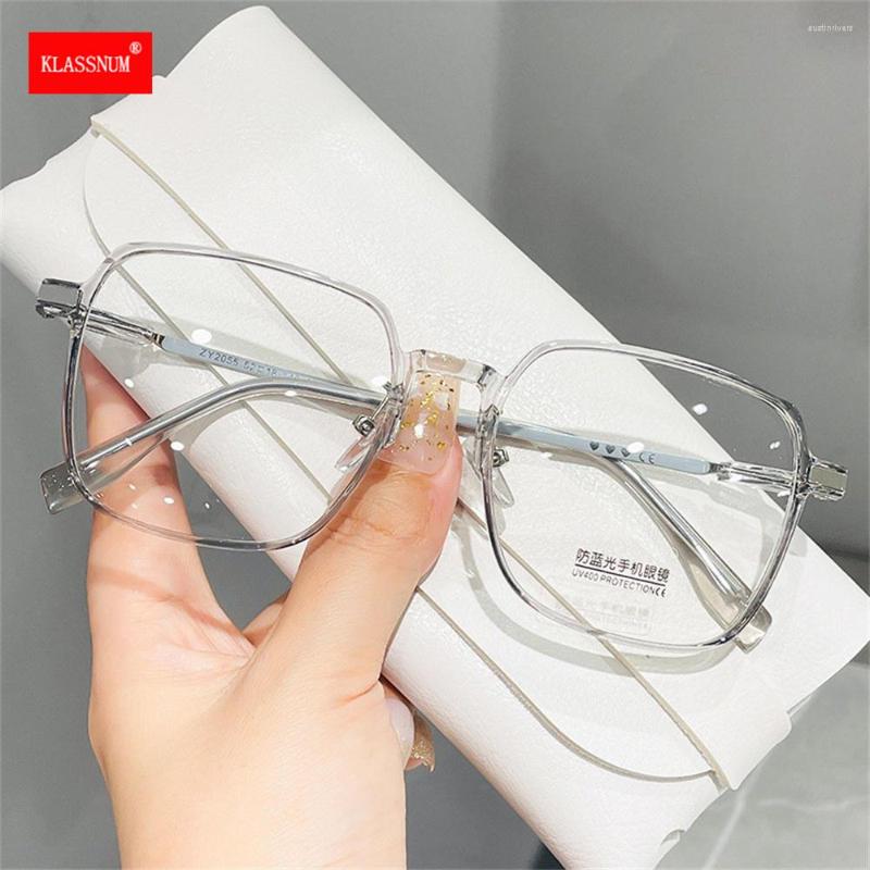 Sunglasses Transparent Computer Glasses Women Men Anti Blue Light Trendy Square Eyewear Optical Spectacle Eyeglass Frame With Metal Hinge
Sunglasses Transparent Computer Glasses Women Men Anti Blue Light Trendy Square Eyewear Optical Spectacle Eyeglass Frame With Metal Hinge