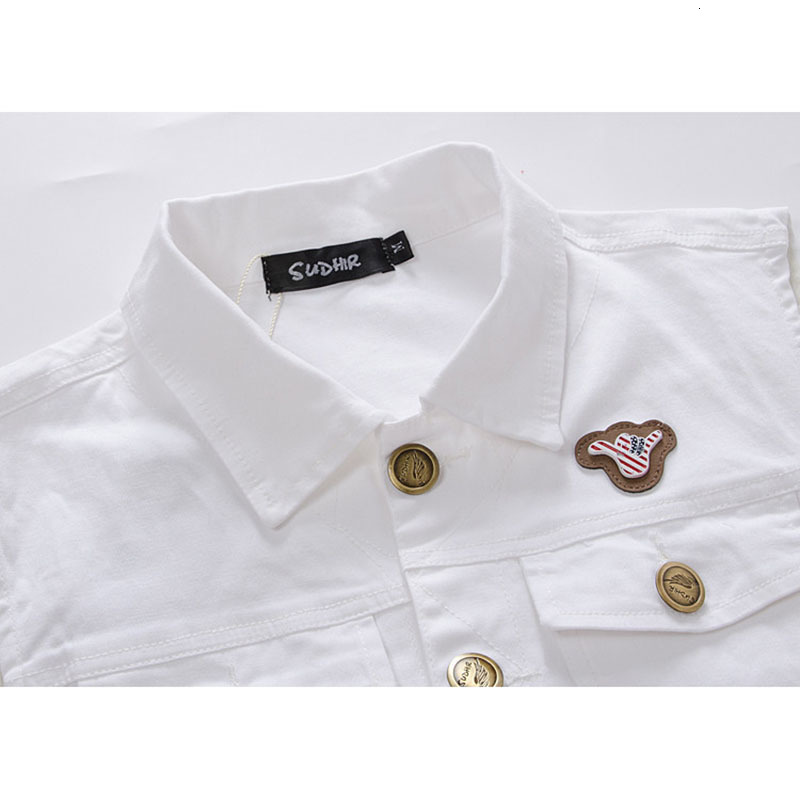 Men's Vests Denim Male Sleeveless Jacket 4XL Retro Hole Washed White Casual Cowboy Men Clothing MF806 230320