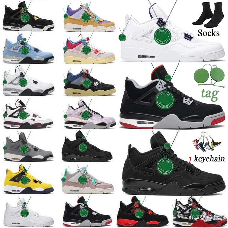 Men Women Basketball Shoes Off Noir OG Jumpman 4 jordens 4s Red Yellow Thunder Infrared Black Cat Bred University Blue Sail Cool Grey Shimmer Designer Trainers Shoes, 20
Men Women Basketball Shoes Off Noir OG Jumpman 4 jordens 4s Red Yellow Thunder Infrared Black Cat Bred University Blue Sail Cool Grey Shimmer Designer Trainers Shoes, 20