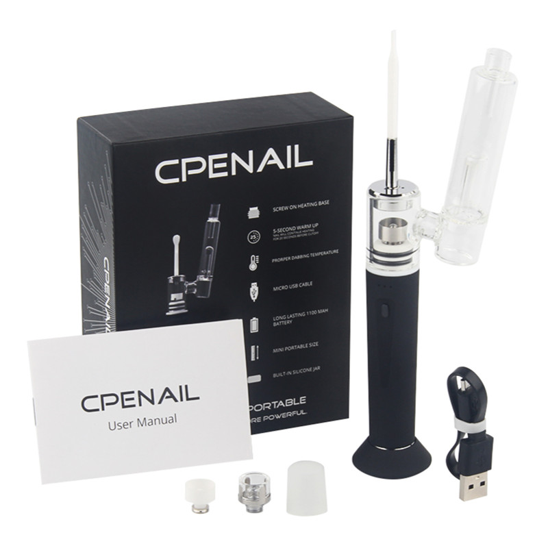 Hotsale CPENAIL kit 1100mah Portable Wax Pen Dab Rig Nail Pot Ceramic Quartz Electric H GR2 pure Ti ecigarette Vaporizer Vapor Glass bongs kits, Multi
Hotsale CPENAIL kit 1100mah Portable Wax Pen Dab Rig Nail Pot Ceramic Quartz Electric H GR2 pure Ti ecigarette Vaporizer Vapor Glass bongs kits, Multi