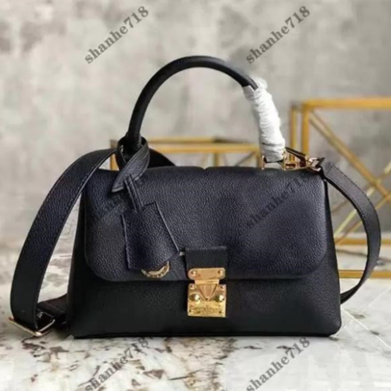 Hight Quality Madeleine BB Totes Shoulder Messenger Bags for Women Cowhide Black Emboss Handbags Designer Crossbody Bag chain bag Louisitys 1 viutonity wallet, Add box
Hight Quality Madeleine BB Totes Shoulder Messenger Bags for Women Cowhide Black Emboss Handbags Designer Crossbody Bag chain bag Louisitys 1 viutonity wallet, Add box