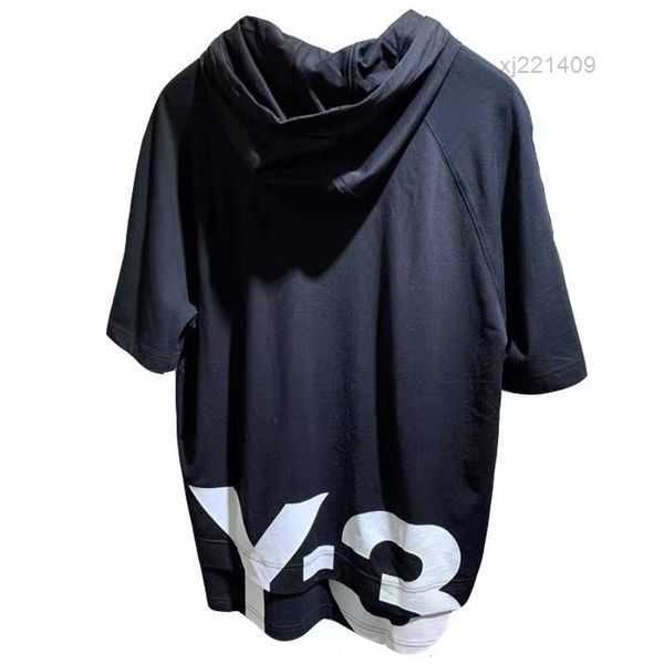 Men's Tees & Polos Hooded Short-sleeved T-shirt Men Women Chest Embroidery Printing Back Y3 Loose Shirts 2EBG, Black
Men's Tees & Polos Hooded Short-sleeved T-shirt Men Women Chest Embroidery Printing Back Y3 Loose Shirts 2EBG, Black