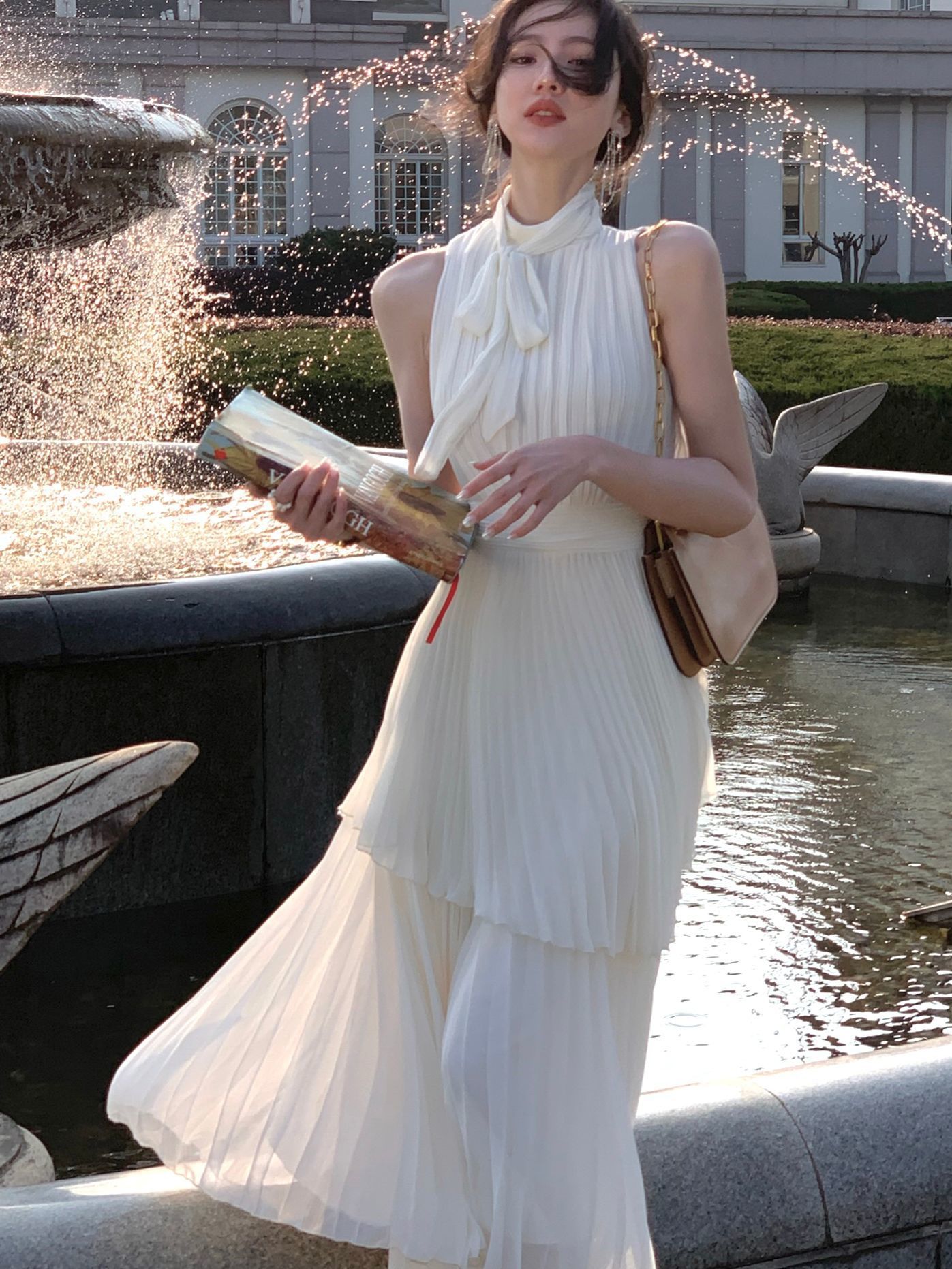 Party Dresses Summer French Styel Women Elegent Midi Ruffle Midi Dress Female Fashion Party Birthday Prom Clothes Vestidos 230322