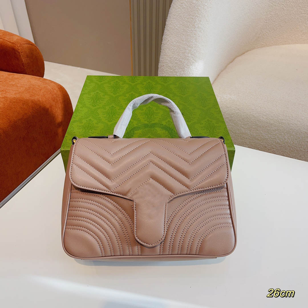 High Quality Women Evening Bag Handbag Marmont Genuine Leather Shoulder Bag Luxury Designer Bags Sheepskin Handbags Purses YSLs Louiseities Viutonities GGs GGity, Khaki
High Quality Women Evening Bag Handbag Marmont Genuine Leather Shoulder Bag Luxury Designer Bags Sheepskin Handbags Purses YSLs Louiseities Viutonities GGs GGity, Khaki