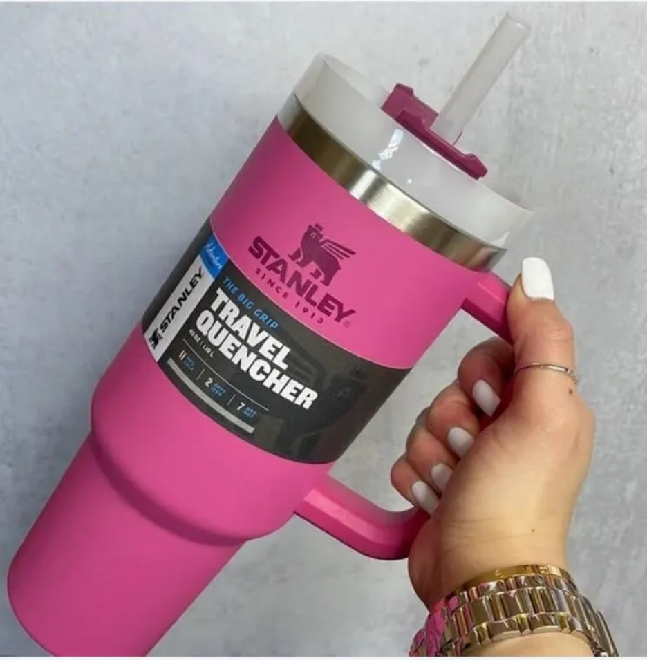 STOCK Stanley 40oz Pink Water Bottles Ready to ship With Handle Car Mugs Insulated Cups Lids and Straws Stainless Steel Coffee Tumbler Termos 16 colors ss0322, Custom
STOCK Stanley 40oz Pink Water Bottles Ready to ship With Handle Car Mugs Insulated Cups Lids and Straws Stainless Steel Coffee Tumbler Termos 16 colors ss0322, Custom