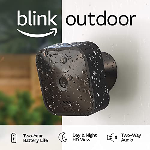 Wireless, weather-resistant HD security camera, two-year battery life, motion detection, set up in minutes 1 camera system
Wireless, weather-resistant HD security camera, two-year battery life, motion detection, set up in minutes 1 camera system