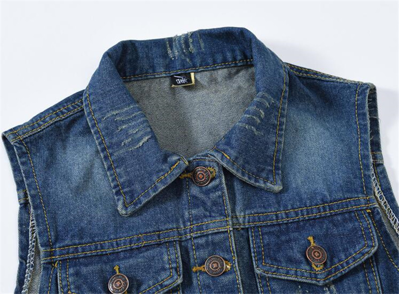 Women's Vests Chalecos Para Mujer denim Tank Top Korean Fashion Sleeveless Women's Jacket 5XL Gilet Jaqueta Feminina Jaquetas 230408