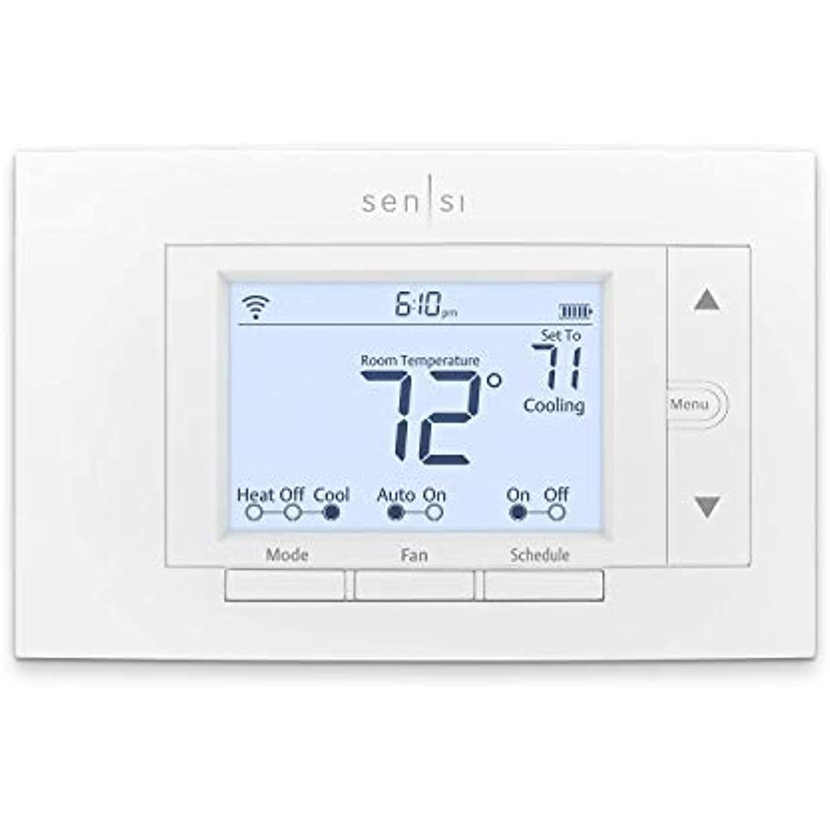 Wi-Fi Smart Thermostat for Smart Home, DIY, Works With Alexa, Energy Star Certified, ST55
Wi-Fi Smart Thermostat for Smart Home, DIY, Works With Alexa, Energy Star Certified, ST55