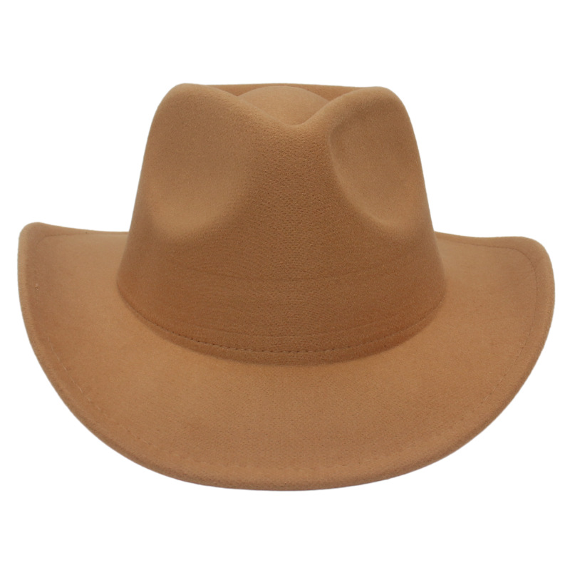 Western Cowboy Fedora Hat Heart-shaped Crown Warped Brim Vintage Top Hat Women Men Felt Cap Trilby Church Party Hat Sunhat, Red
Western Cowboy Fedora Hat Heart-shaped Crown Warped Brim Vintage Top Hat Women Men Felt Cap Trilby Church Party Hat Sunhat, Red