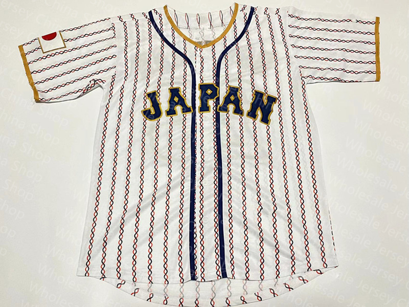2023 Team Japan Baseball Jersey Shohei Ohtani Yu Darvish Seiya Suzuki Roki Sas Lars Nootbaar Masataka Yoshida Hiromi Ito Yuki Udagawa Imanaga Kensuke 