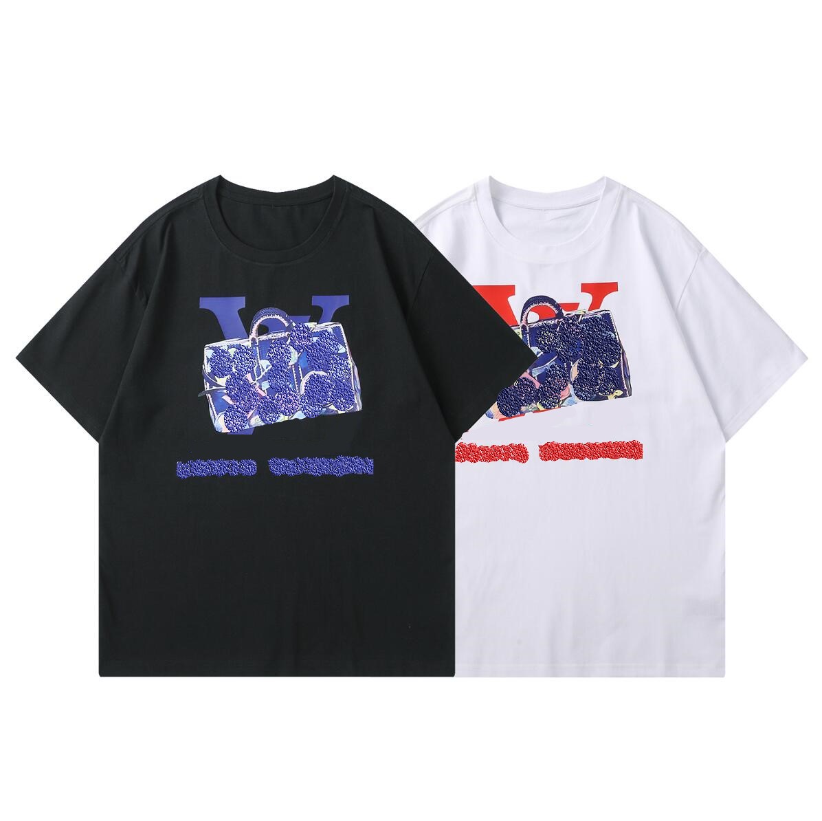 Designer Tees 2023 Fashion Summer Yarn Cotton Short Sleeve Wide Edition Tshirts Men Women Lovers Style Black and White Plus Size Tops, 01
Designer Tees 2023 Fashion Summer Yarn Cotton Short Sleeve Wide Edition Tshirts Men Women Lovers Style Black and White Plus Size Tops, 01