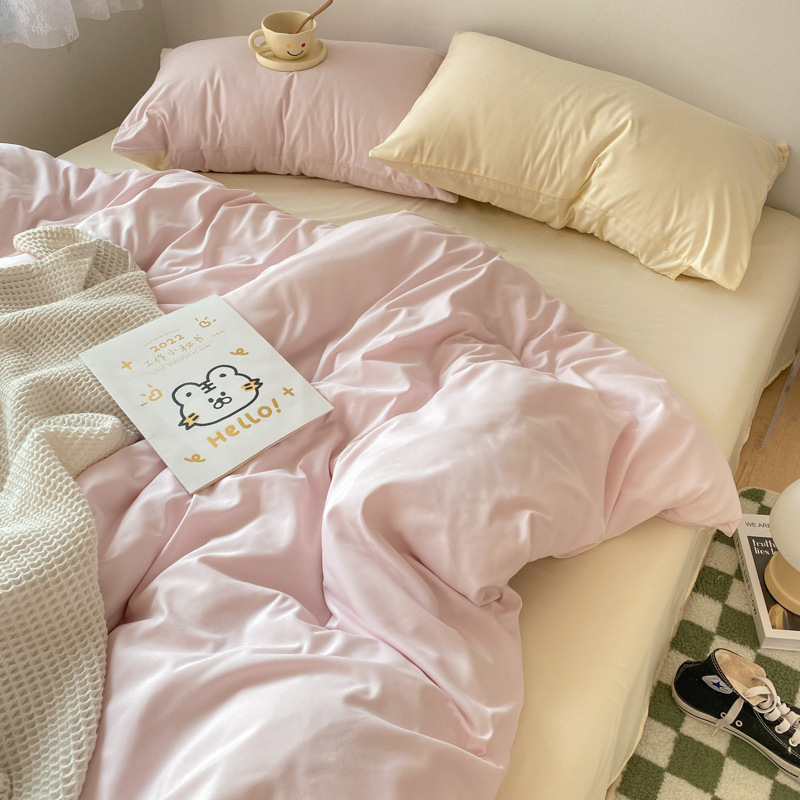 Fashion Simple Quilt Cover XXR Cotton Solid Color Christmas Quilt Cover Belk bedspreads 69-2
Fashion Simple Quilt Cover XXR Cotton Solid Color Christmas Quilt Cover Belk bedspreads 69-2