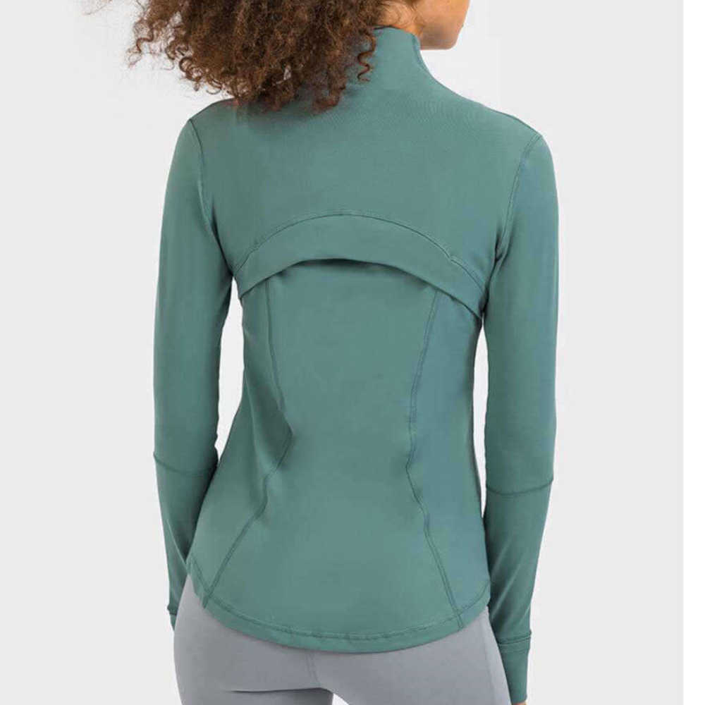 L-78 Autumn Zipper Jacket Quick-Drying Yoga Clothes Long-Sleeve Thumba Hole Training Running Women Slim Fitness Coat Sports outfits, Lead pink
L-78 Autumn Zipper Jacket Quick-Drying Yoga Clothes Long-Sleeve Thumba Hole Training Running Women Slim Fitness Coat Sports outfits, Lead pink