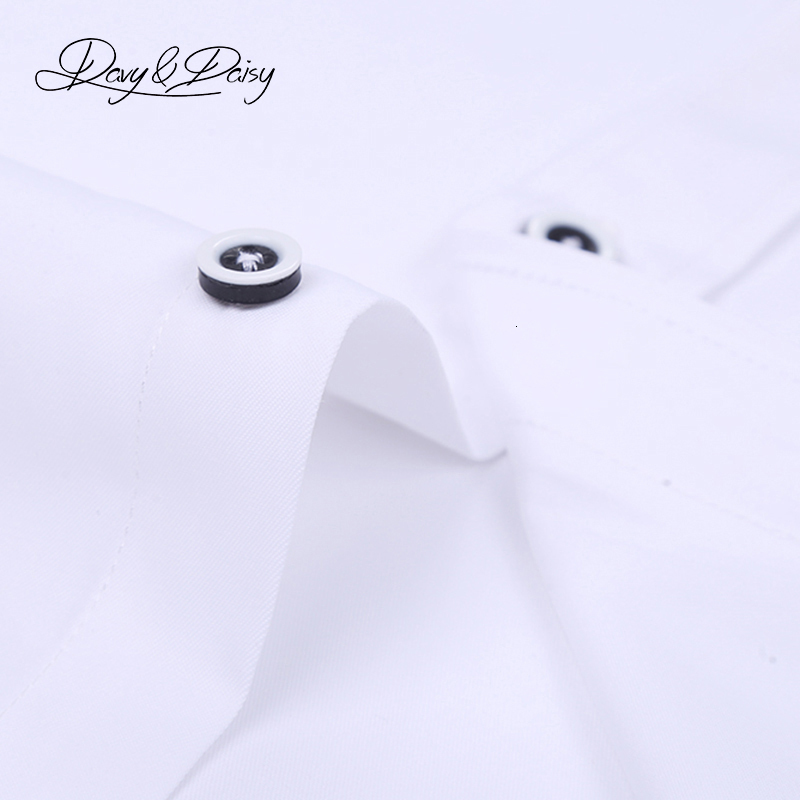 Men's Casual Shirts Arrival Men Shirt Mandarin Collar Long Sleeved Classical Solid Shirt Men Slim Fit Dress Business camisa masculina DS089 23032