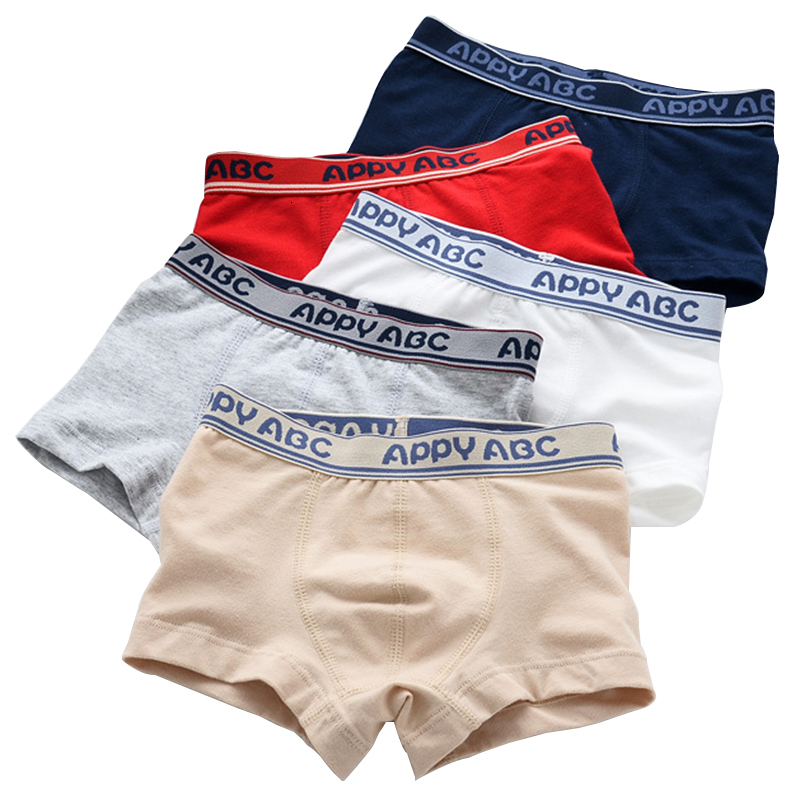 Panties Children Underwear Boys Cotton Boxer Briefs For Boy Shorts Baby Kids Size 216T 5pcs 230322