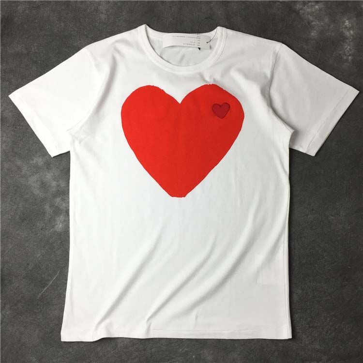Fashion Mens T Shirt Designer Big red Heart Shirt Casual Women Shirts High Quanlity TShirts Cotton Embroidery Short Sleeve Summer Tee, 01 
Fashion Mens T Shirt Designer Big red Heart Shirt Casual Women Shirts High Quanlity TShirts Cotton Embroidery Short Sleeve Summer Tee, 01