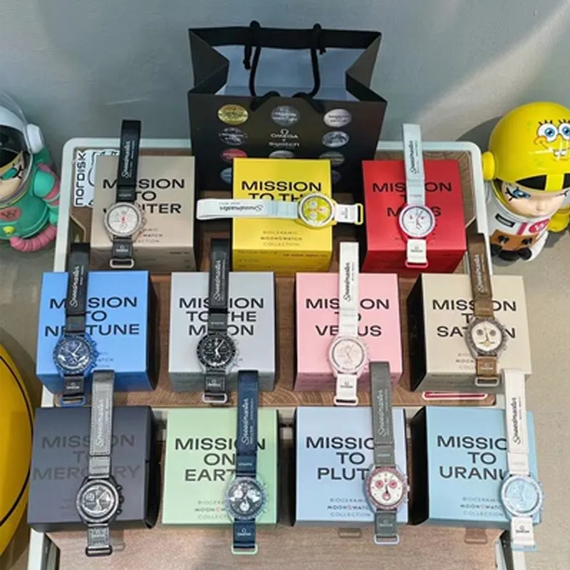 Bioceramic Planet Moon Mens Watches Full Function Quarz Chronograph Watch Mission To Mercury 42mm Luxury Limited Edition Master Wristwatches 2023, Uranus
Bioceramic Planet Moon Mens Watches Full Function Quarz Chronograph Watch Mission To Mercury 42mm Luxury Limited Edition Master Wristwatches 2023, Uranus