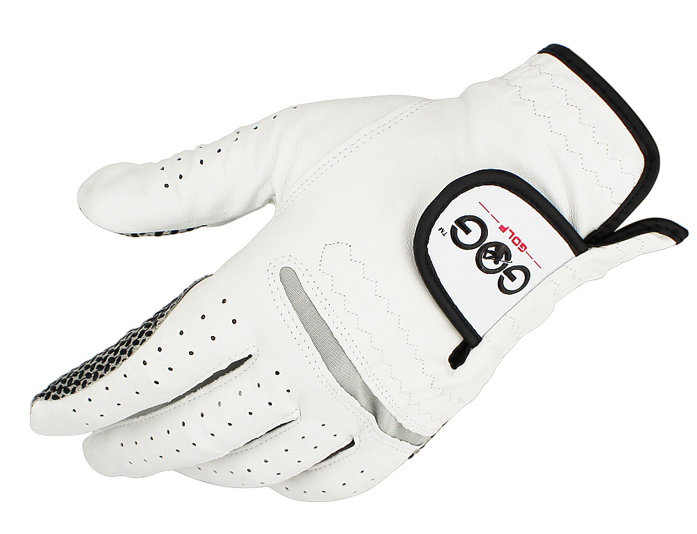 Sports Gloves Pack 6 Pcs Golf Gloves Men Left Hand With Anti-slip Granules Cool Comfortable Genuine Leathe Improved Grip System Golf Glove 230322
