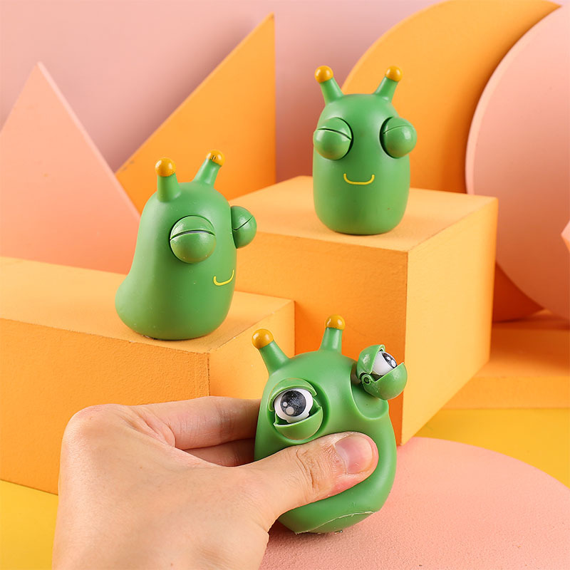Fidget Toys Burst Squeeze toy Green Eye Caterpillar Pinch toys Adult Kids Stress Relief Squishy Decompression Toy
Fidget Toys Burst Squeeze toy Green Eye Caterpillar Pinch toys Adult Kids Stress Relief Squishy Decompression Toy