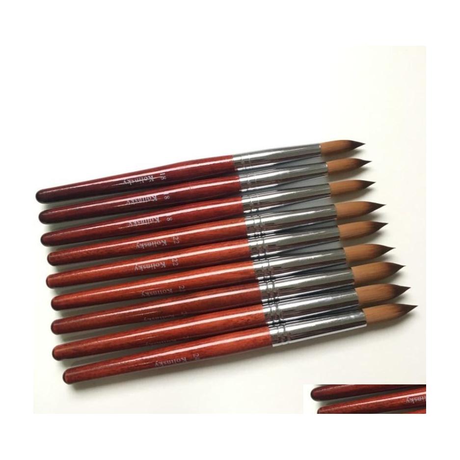 Nail Brushes 1Pc Kolinsky Sable Red Wood Art Acrylic Brush Round 1012141618204 Uv Gel Carving Pen Liquids Powder Manicure Drop Deliv Dh37Y
Nail Brushes 1Pc Kolinsky Sable Red Wood Art Acrylic Brush Round 1012141618204 Uv Gel Carving Pen Liquids Powder Manicure Drop Deliv Dh37Y