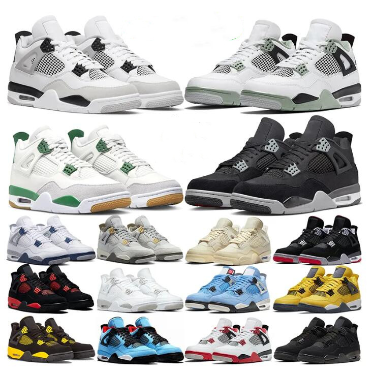 Jumpman 4s basketball shoes women men 4 military black cat oreo fire red thunder sail university blue cool greys seafoam cactus jack canvas bred sports sneakers 36-47, 46
Jumpman 4s basketball shoes women men 4 military black cat oreo fire red thunder sail university blue cool greys seafoam cactus jack canvas bred sports sneakers 36-47, 46