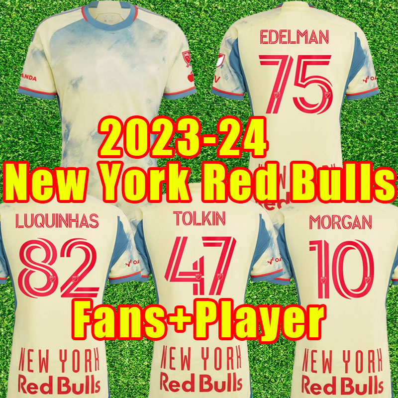 New York Red 23 24 Bulls Soccer Jerseys MORGAN 2023 2024 EDELMAN TOLKIN CASSERES JR. ELIAS MANOEL AMAYA BURKE LUQUINHAS Football Shirt FERNANDEZ Mens MLS FANS PLAYER, Home
New York Red 23 24 Bulls Soccer Jerseys MORGAN 2023 2024 EDELMAN TOLKIN CASSERES JR. ELIAS MANOEL AMAYA BURKE LUQUINHAS Football Shirt FERNANDEZ Mens MLS FANS PLAYER, Home