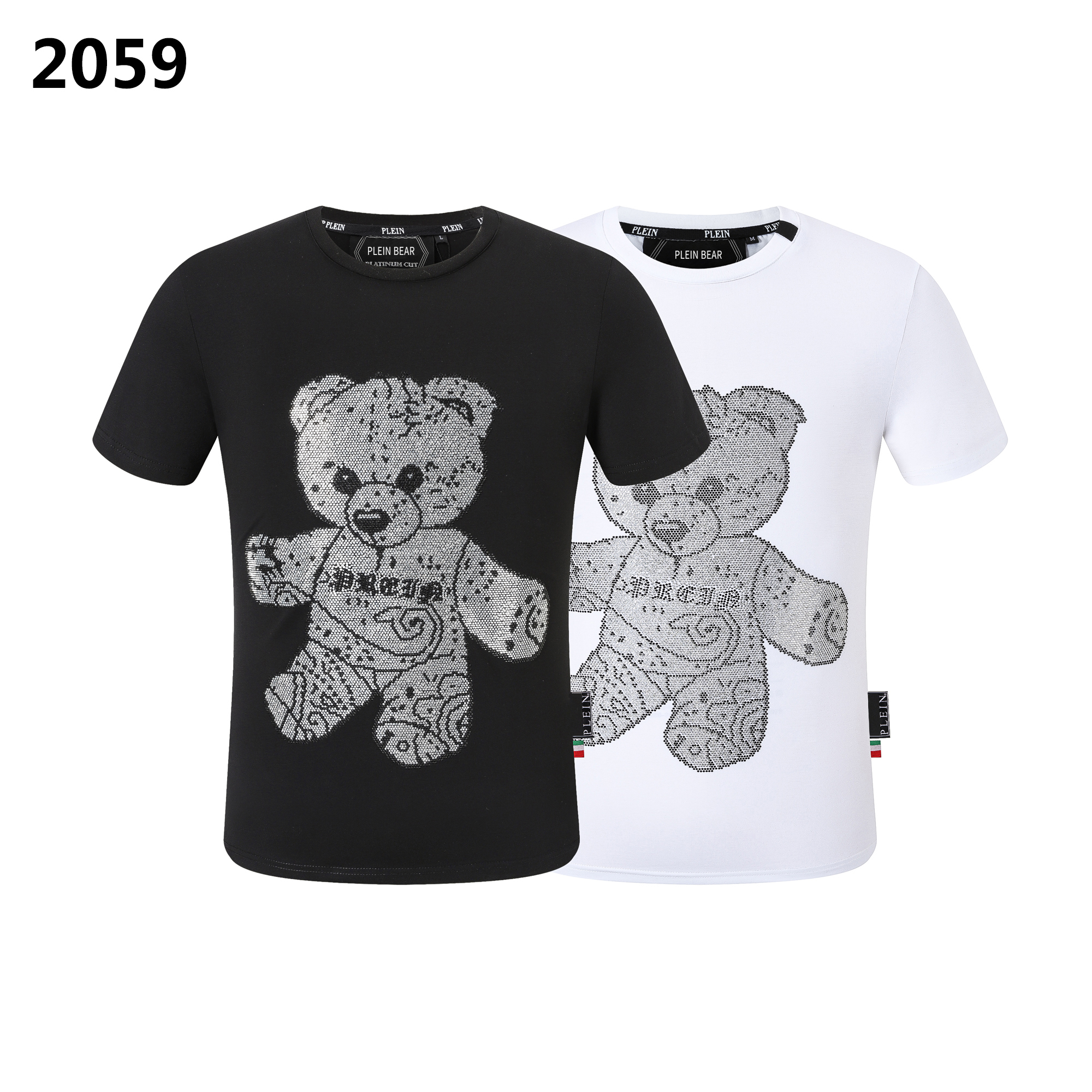 PLEIN BEAR T SHIRT Mens Designer Tshirts Brand Clothing Rhinestone PP Skull Men T-SHIRT ROUND NECK SS TEDDY GLASS AND PLEIN WITH CRYSTALS Hip Hop Tshirt Top Tees 161228, White
PLEIN BEAR T SHIRT Mens Designer Tshirts Brand Clothing Rhinestone PP Skull Men T-SHIRT ROUND NECK SS TEDDY GLASS AND PLEIN WITH CRYSTALS Hip Hop Tshirt Top Tees 161228, White