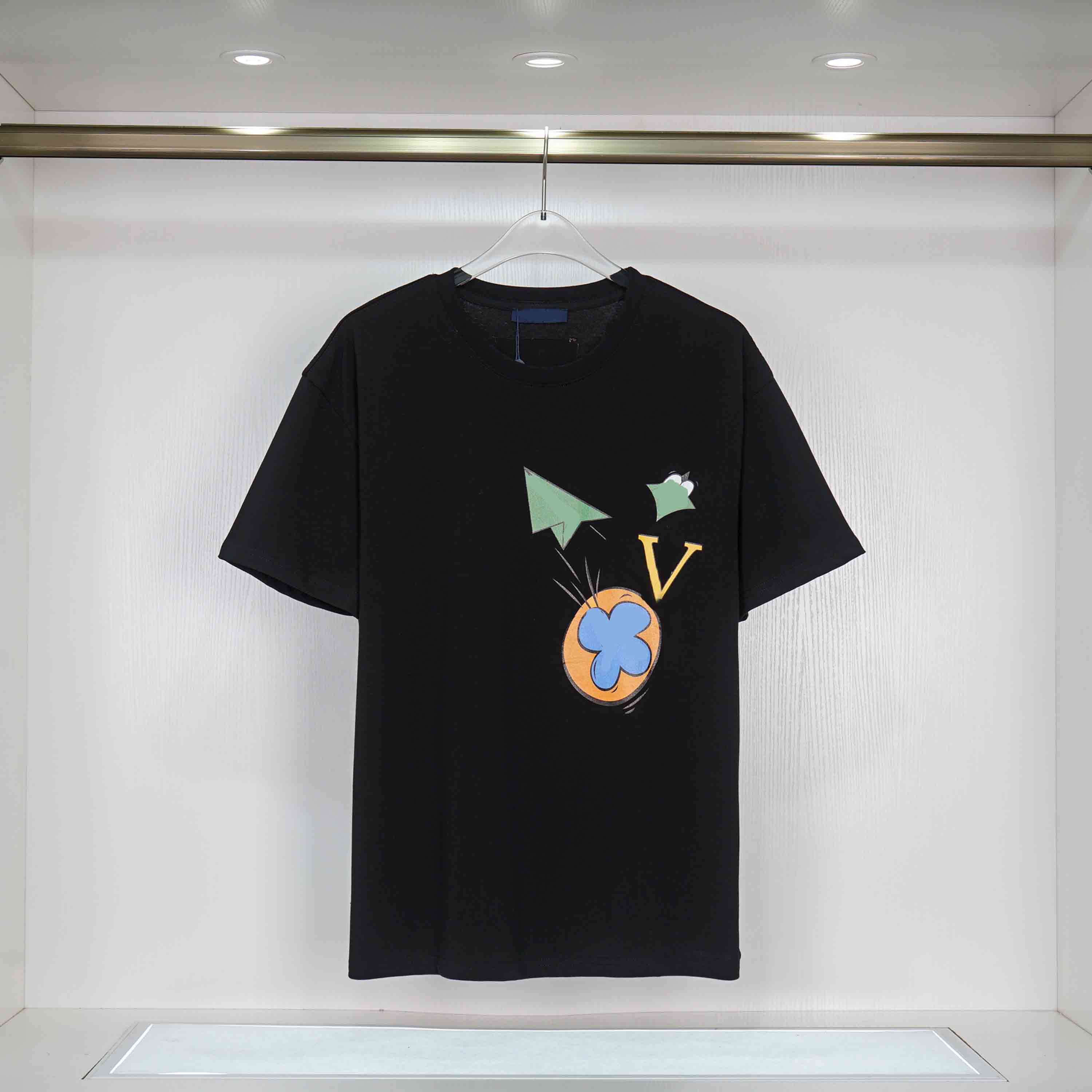 Designer T shirt Summer short Sleeve waves Tee Men Women Lovers luxury T-shirts Fashion senior Pure cotton high quality Top large size M-3XL
Designer T shirt Summer short Sleeve waves Tee Men Women Lovers luxury T-shirts Fashion senior Pure cotton high quality Top large size M-3XL