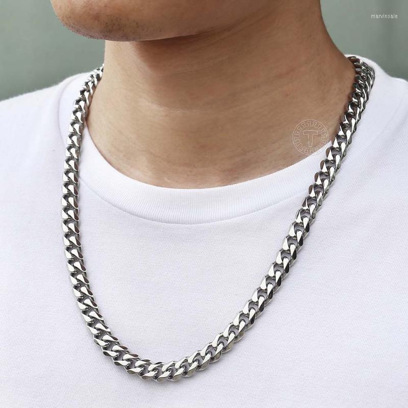Chains Curb Cuban Mens Necklace Chain Silver Color For Men Boy 316L Stainless Steel Link Fashion Jewelry 10.5mm DHN05
Chains Curb Cuban Mens Necklace Chain Silver Color For Men Boy 316L Stainless Steel Link Fashion Jewelry 10.5mm DHN05