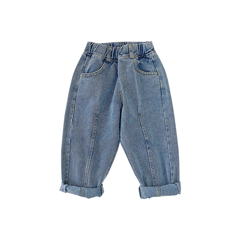 Jeans Charming baby spring and autumn jeans suitable for boys children Trousers clothing high-quality teenagers 230406