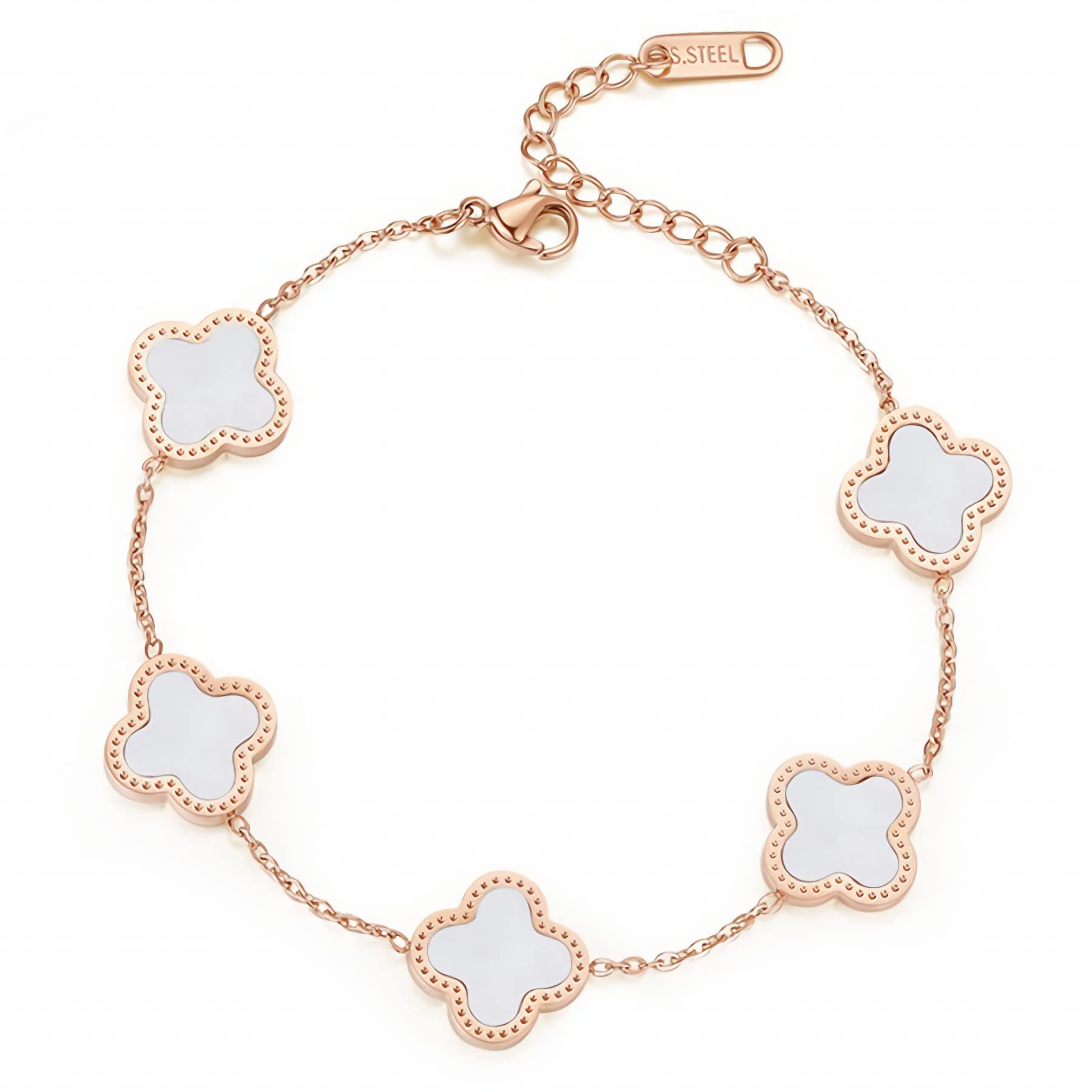 Charm Bracelets Four Leaf Clover Bracelet For Women Adjustable Fashion Gift Girls Drop Delivery Am0Xd
Charm Bracelets Four Leaf Clover Bracelet For Women Adjustable Fashion Gift Girls Drop Delivery Am0Xd