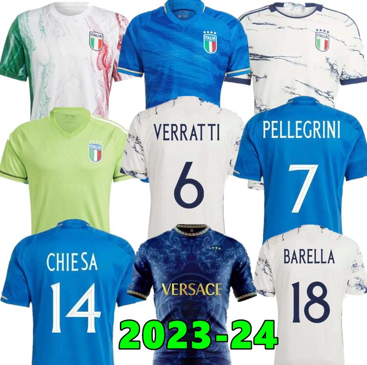 2023 italy soccer jerseys maglie da calcio TOTTI VERRATTI CHIESA Training suit Italia 23 24 football Shirts T LORENZO Men set kids kit uniform Per match, Per match 2023
2023 italy soccer jerseys maglie da calcio TOTTI VERRATTI CHIESA Training suit Italia 23 24 football Shirts T LORENZO Men set kids kit uniform Per match, Per match 2023