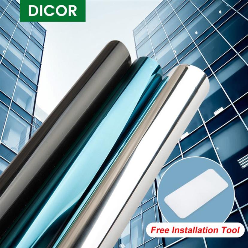 Window Stickers Top One Way Mirror Film Self-adhesive Reflective Solar Privacy Tint For Home Blue Silver Glass2178
Window Stickers Top One Way Mirror Film Self-adhesive Reflective Solar Privacy Tint For Home Blue Silver Glass2178