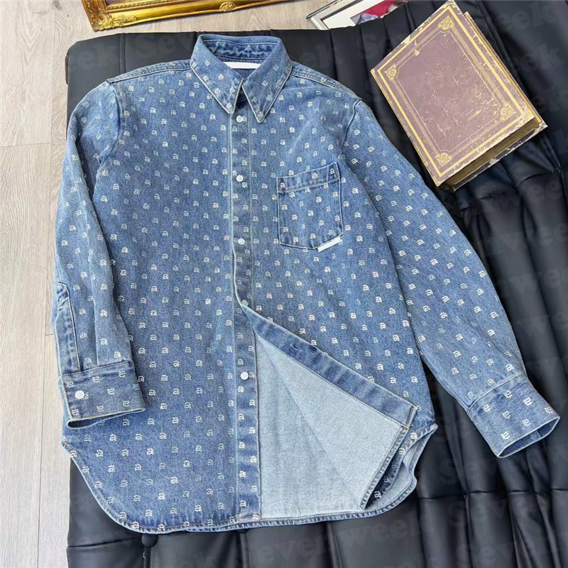 Full Rhinestone Letter Jackets Denim Shirts For Women and Men Designer Luxury Womens Shirt Coats Hiphop Streetwear, Black
Full Rhinestone Letter Jackets Denim Shirts For Women and Men Designer Luxury Womens Shirt Coats Hiphop Streetwear, Black