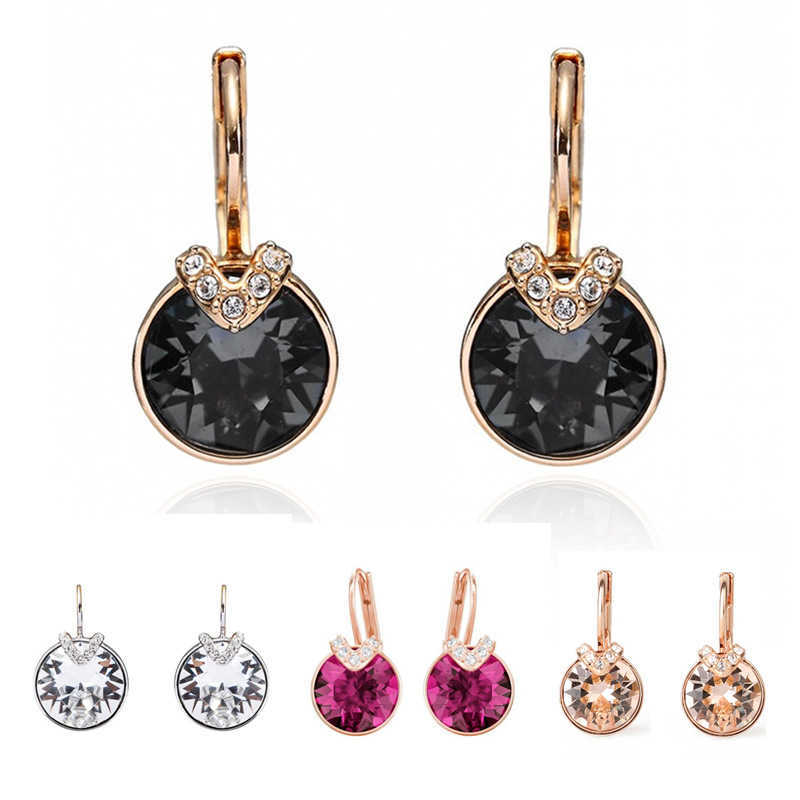 Crystals Round Bella V Stud For Women Fashion Female Earrings Wedding Party Jewelry Mom Girls Gift
Crystals Round Bella V Stud For Women Fashion Female Earrings Wedding Party Jewelry Mom Girls Gift