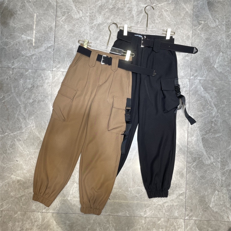 Women Casual Cargo Pants Fashion Hip-Hop Style Long Pants with Belt Large Pockets Trousers Girl' Casual Spring Streetwear, Khaki
Women Casual Cargo Pants Fashion Hip-Hop Style Long Pants with Belt Large Pockets Trousers Girl' Casual Spring Streetwear, Khaki