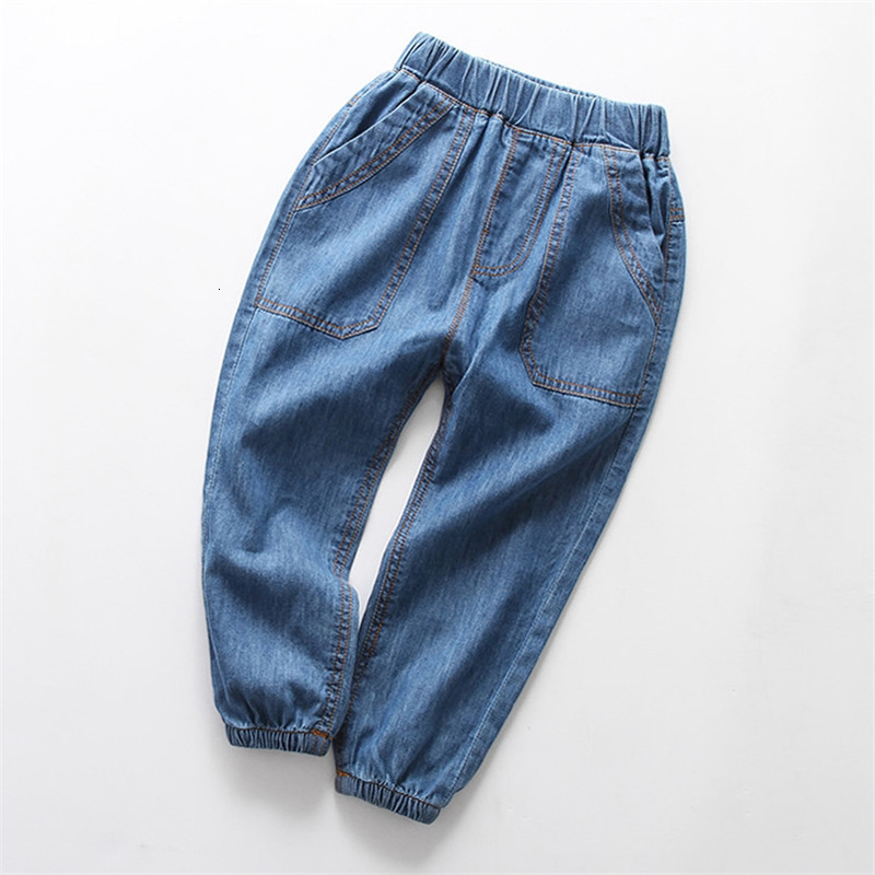 Jeans Lawadka Summer Thin Children's Boys and Girls' Jeans Pants Cotton Children's Boys and Girls Trousers Casual Denim High Quality Ag