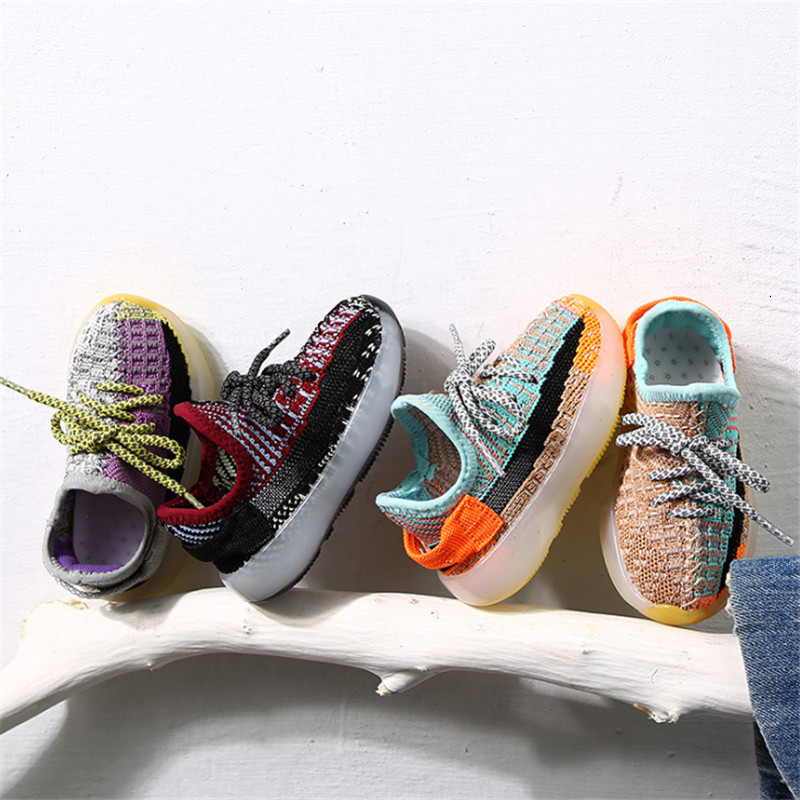 First Walkers DIMI Spring Baby Soft Toddler Shoes Breathable Knitting Infant 03 Year Boy Girl Darg Coconut Child Sneakers 230322 dh5727163